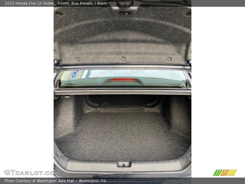 Cosmic Blue Metallic / Black 2020 Honda Civic LX Sedan