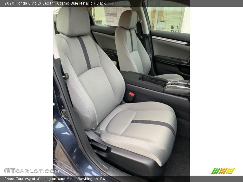 Cosmic Blue Metallic / Black 2020 Honda Civic LX Sedan