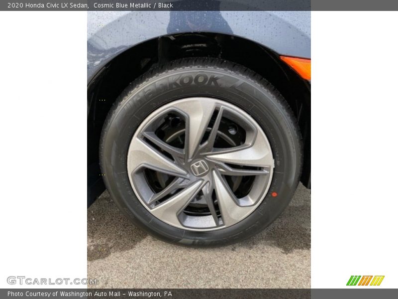 Cosmic Blue Metallic / Black 2020 Honda Civic LX Sedan