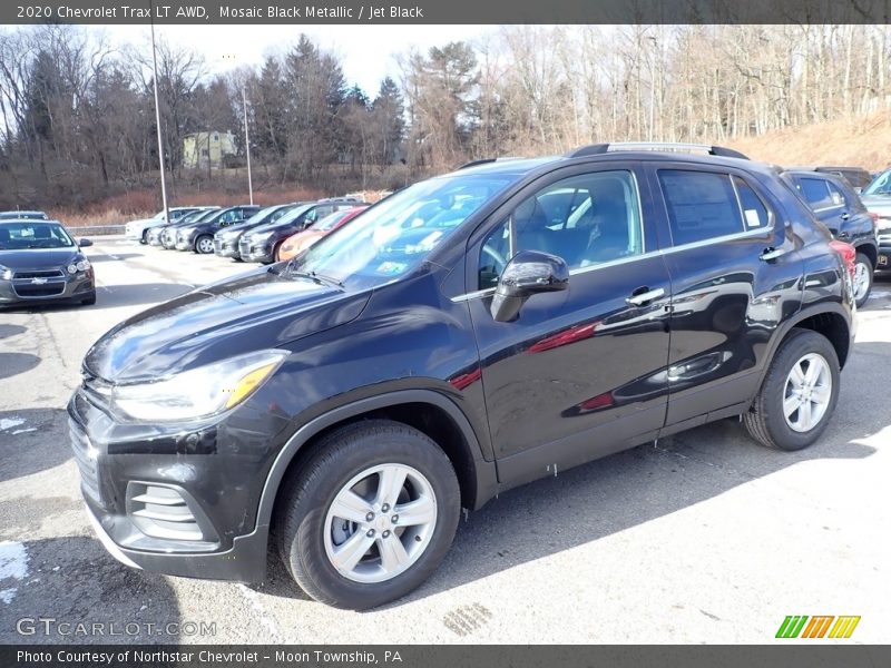 Mosaic Black Metallic / Jet Black 2020 Chevrolet Trax LT AWD