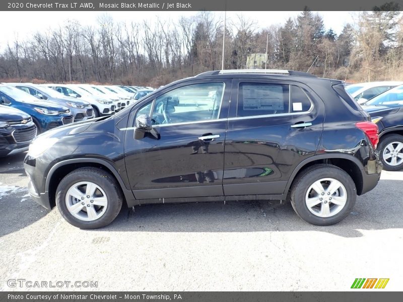 Mosaic Black Metallic / Jet Black 2020 Chevrolet Trax LT AWD