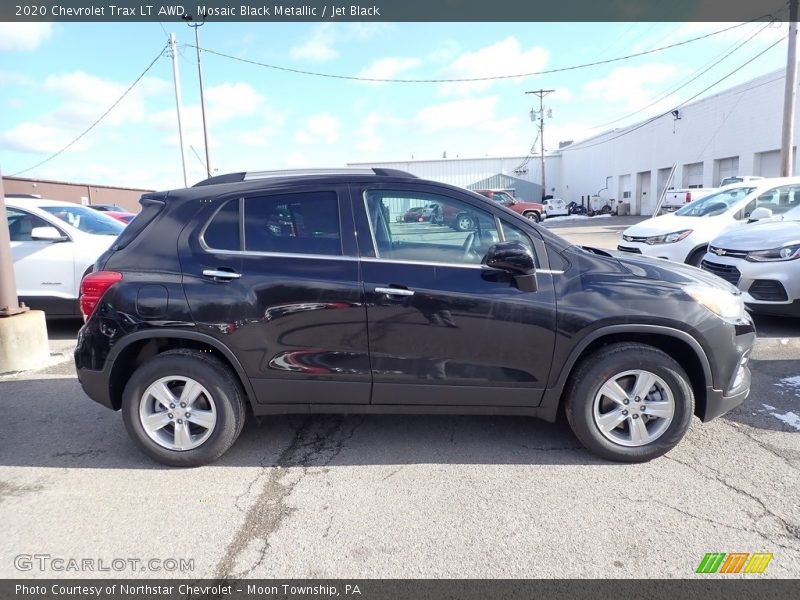 Mosaic Black Metallic / Jet Black 2020 Chevrolet Trax LT AWD