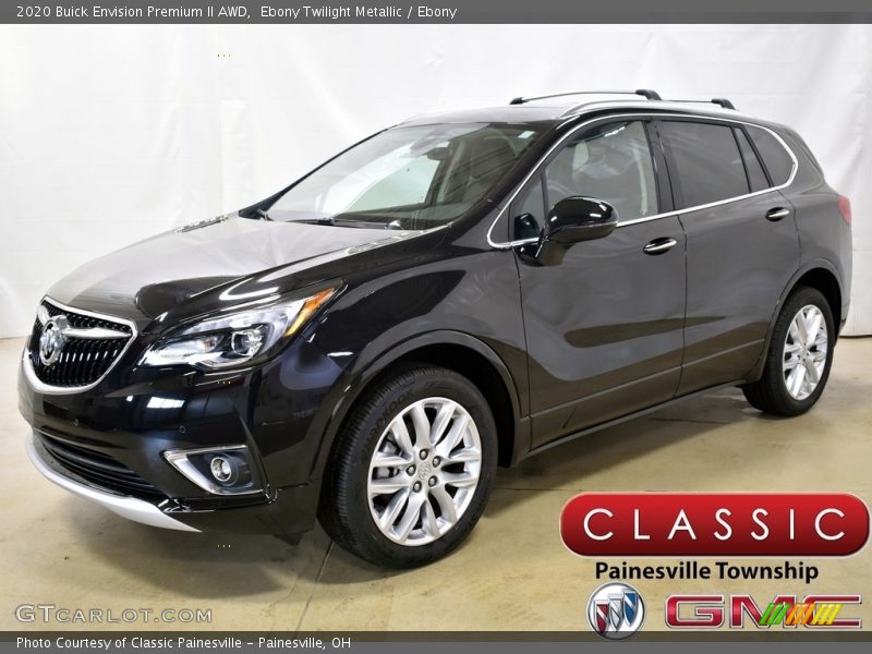 Ebony Twilight Metallic / Ebony 2020 Buick Envision Premium II AWD