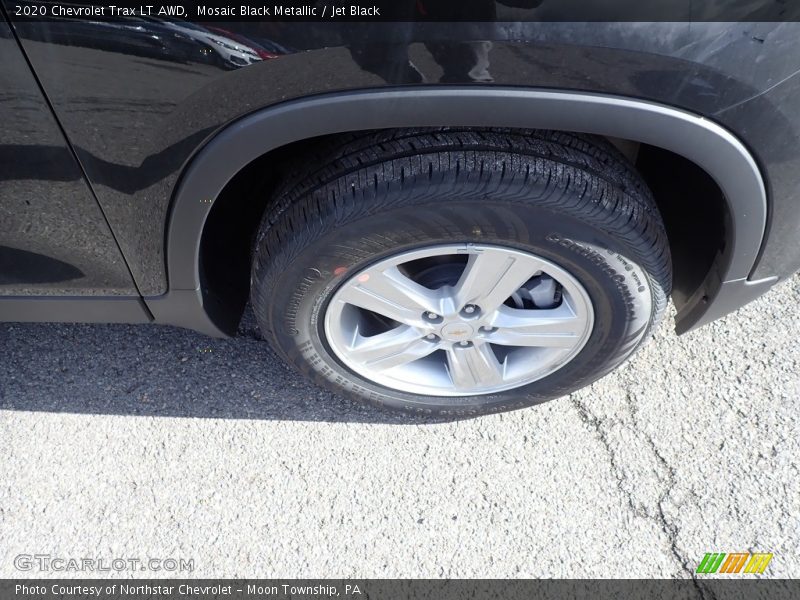 Mosaic Black Metallic / Jet Black 2020 Chevrolet Trax LT AWD