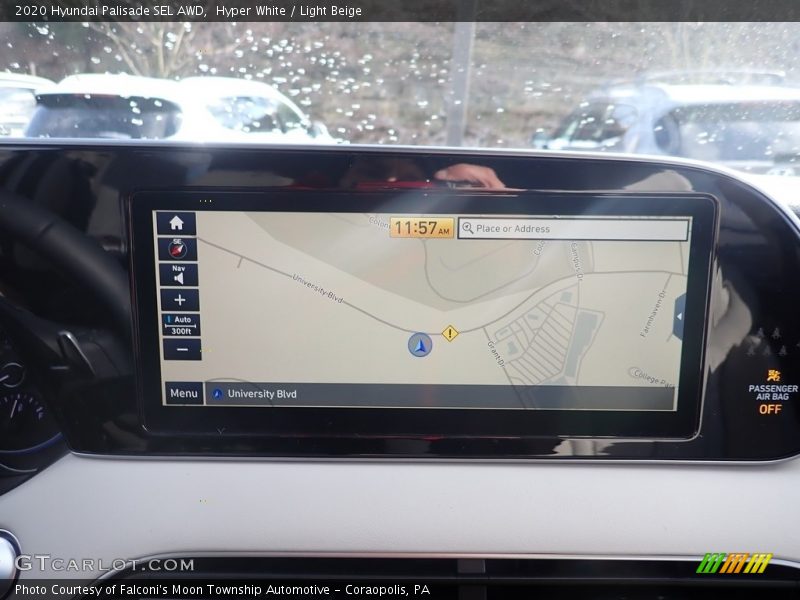 Hyper White / Light Beige 2020 Hyundai Palisade SEL AWD