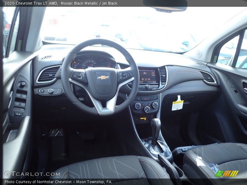 Mosaic Black Metallic / Jet Black 2020 Chevrolet Trax LT AWD