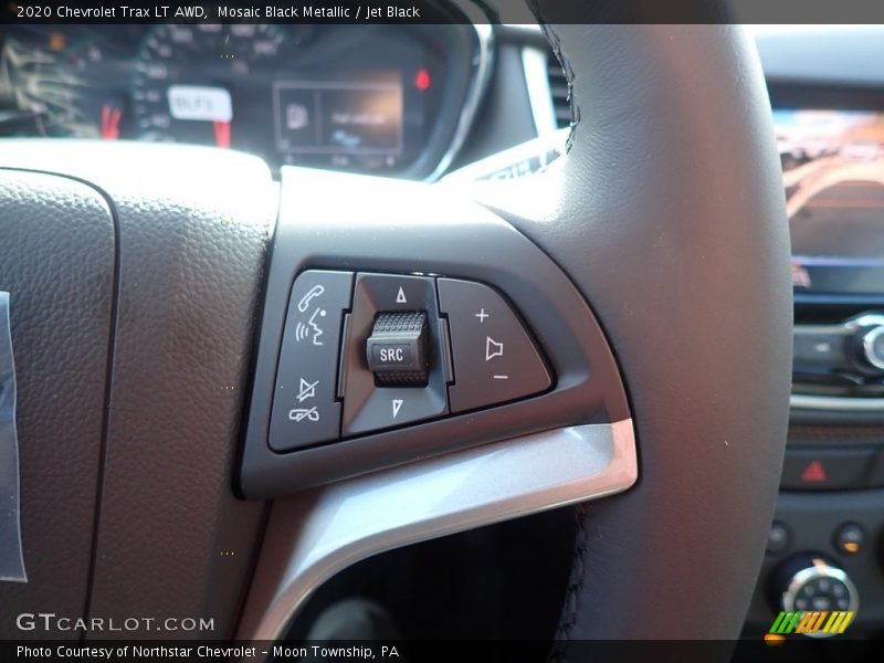Mosaic Black Metallic / Jet Black 2020 Chevrolet Trax LT AWD