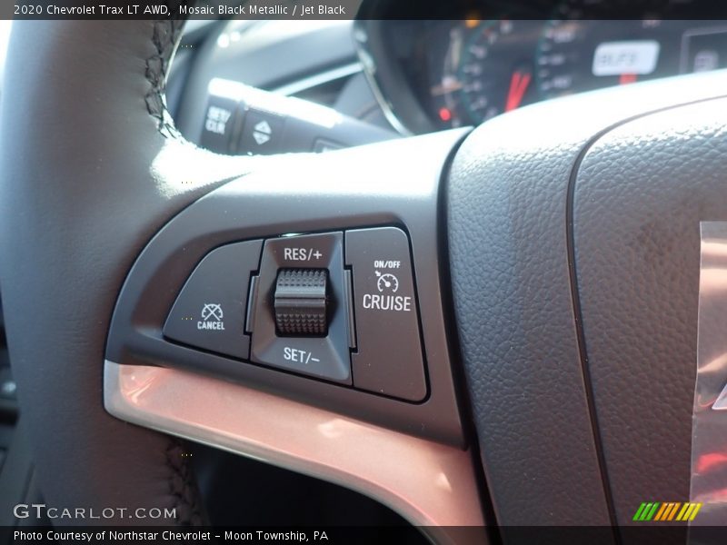 Mosaic Black Metallic / Jet Black 2020 Chevrolet Trax LT AWD