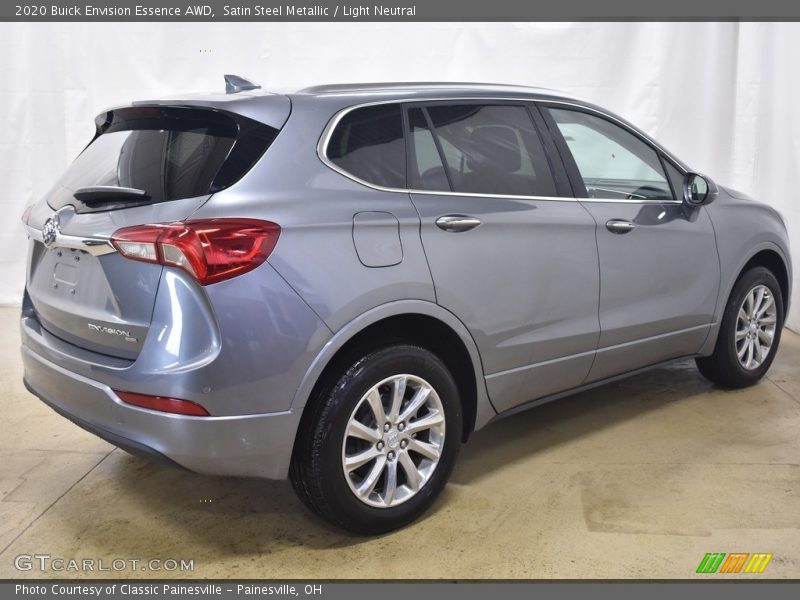 Satin Steel Metallic / Light Neutral 2020 Buick Envision Essence AWD