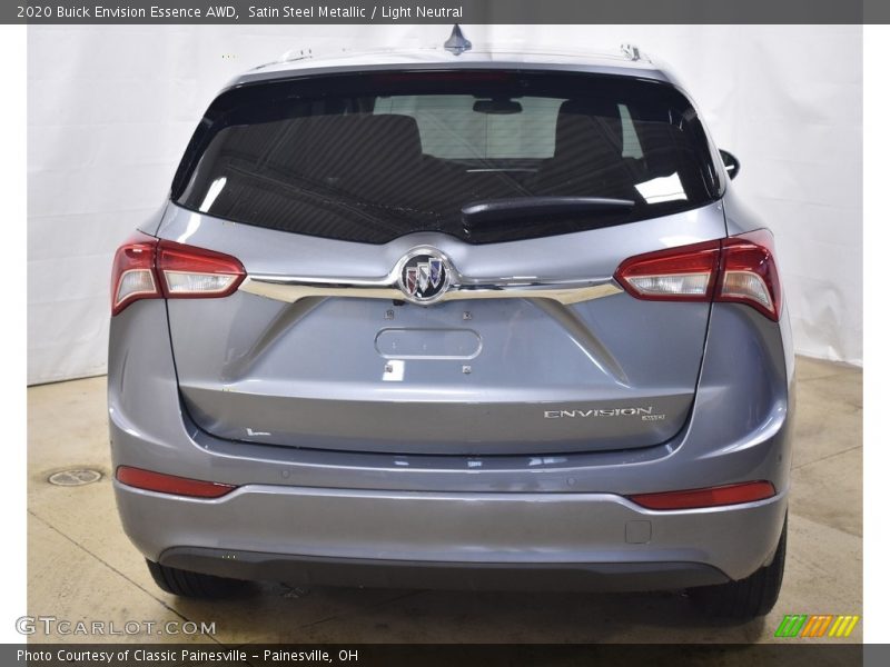 Satin Steel Metallic / Light Neutral 2020 Buick Envision Essence AWD