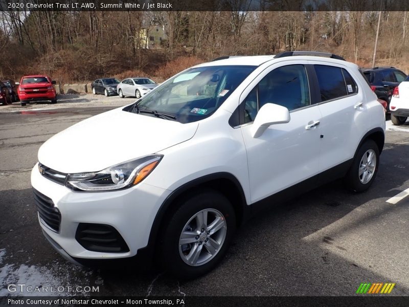Summit White / Jet Black 2020 Chevrolet Trax LT AWD