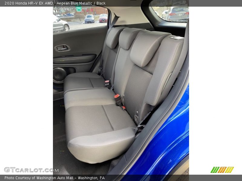 Aegean Blue Metallic / Black 2020 Honda HR-V EX AWD