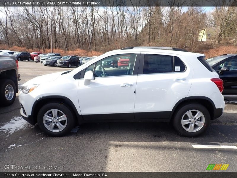 Summit White / Jet Black 2020 Chevrolet Trax LT AWD