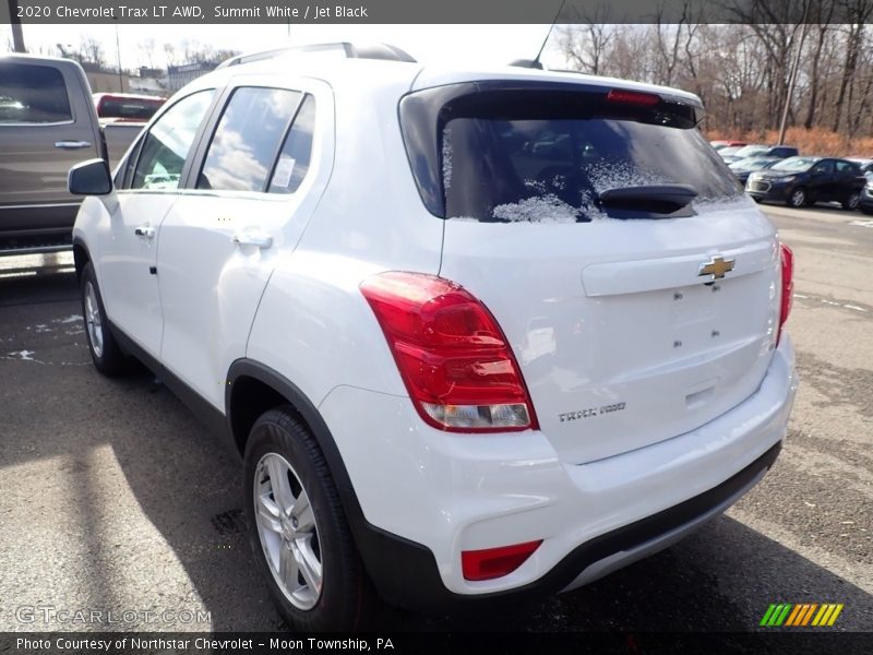 Summit White / Jet Black 2020 Chevrolet Trax LT AWD