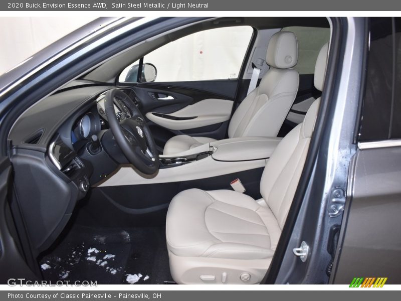 Satin Steel Metallic / Light Neutral 2020 Buick Envision Essence AWD
