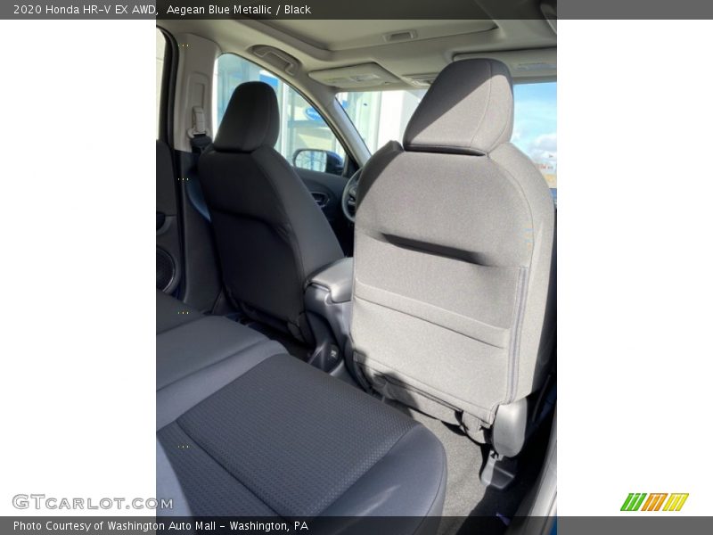 Aegean Blue Metallic / Black 2020 Honda HR-V EX AWD