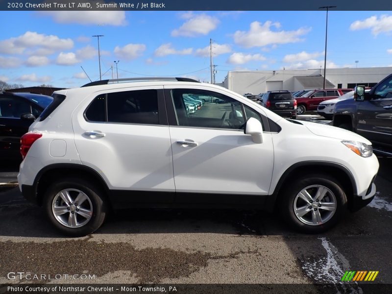 Summit White / Jet Black 2020 Chevrolet Trax LT AWD