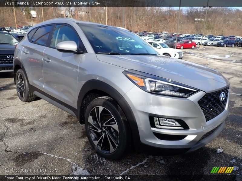 Front 3/4 View of 2020 Tucson Sport AWD