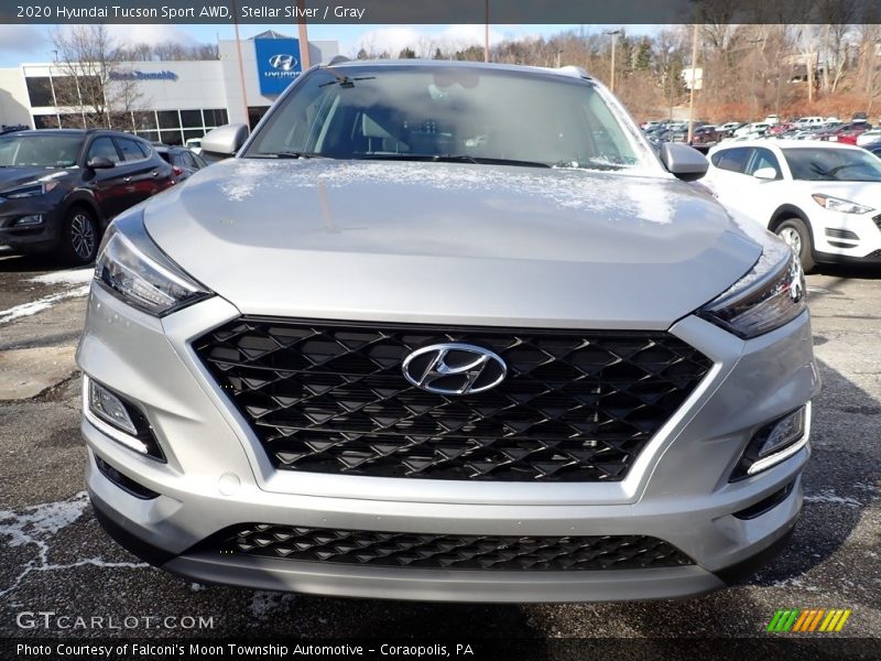 Stellar Silver / Gray 2020 Hyundai Tucson Sport AWD