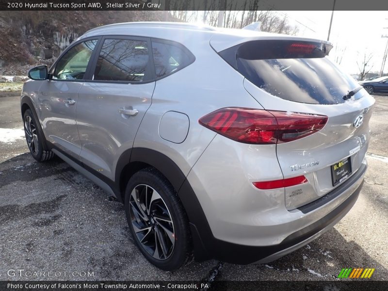 Stellar Silver / Gray 2020 Hyundai Tucson Sport AWD