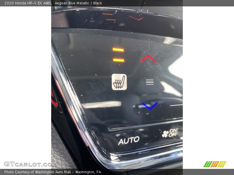 Aegean Blue Metallic / Black 2020 Honda HR-V EX AWD