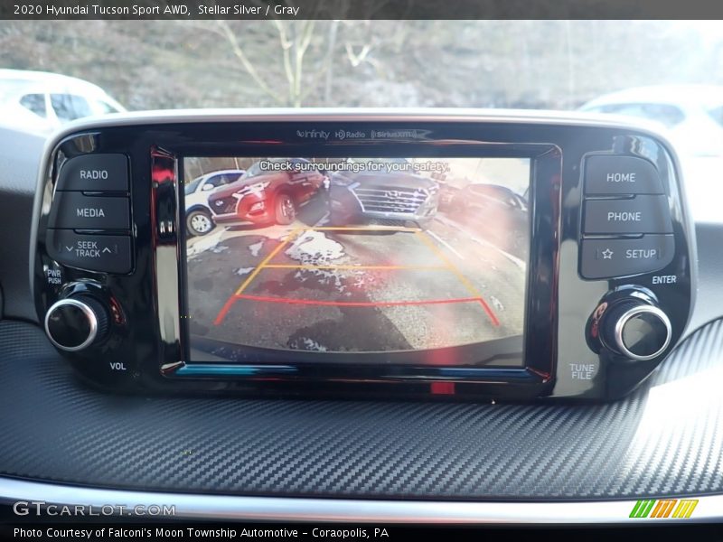 Stellar Silver / Gray 2020 Hyundai Tucson Sport AWD