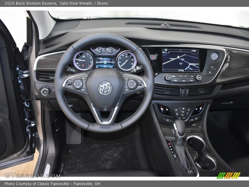 Satin Steel Metallic / Ebony 2020 Buick Envision Essence