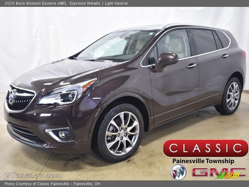 Espresso Metallic / Light Neutral 2020 Buick Envision Essence AWD