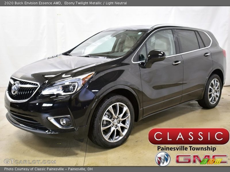 Ebony Twilight Metallic / Light Neutral 2020 Buick Envision Essence AWD