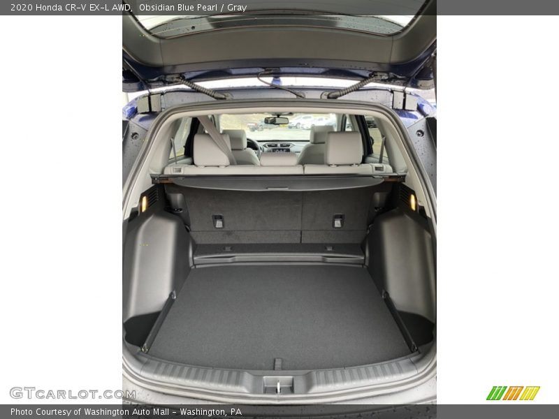 Obsidian Blue Pearl / Gray 2020 Honda CR-V EX-L AWD