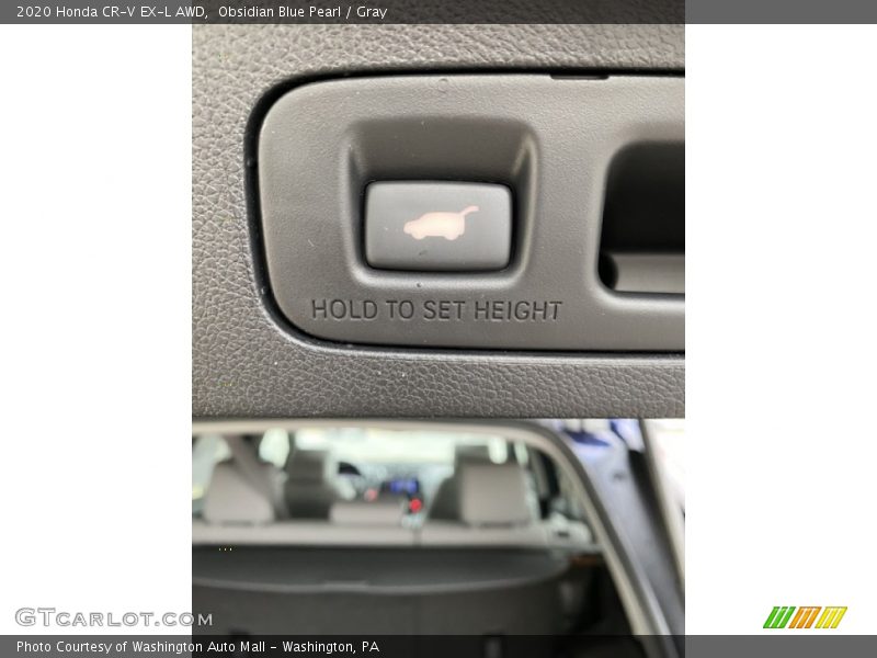 Obsidian Blue Pearl / Gray 2020 Honda CR-V EX-L AWD