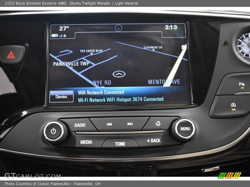 Ebony Twilight Metallic / Light Neutral 2020 Buick Envision Essence AWD