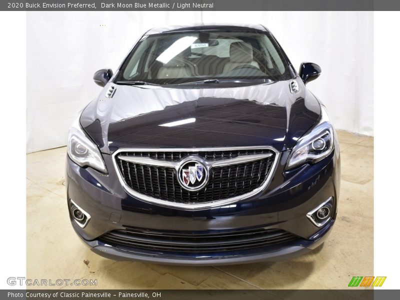 Dark Moon Blue Metallic / Light Neutral 2020 Buick Envision Preferred