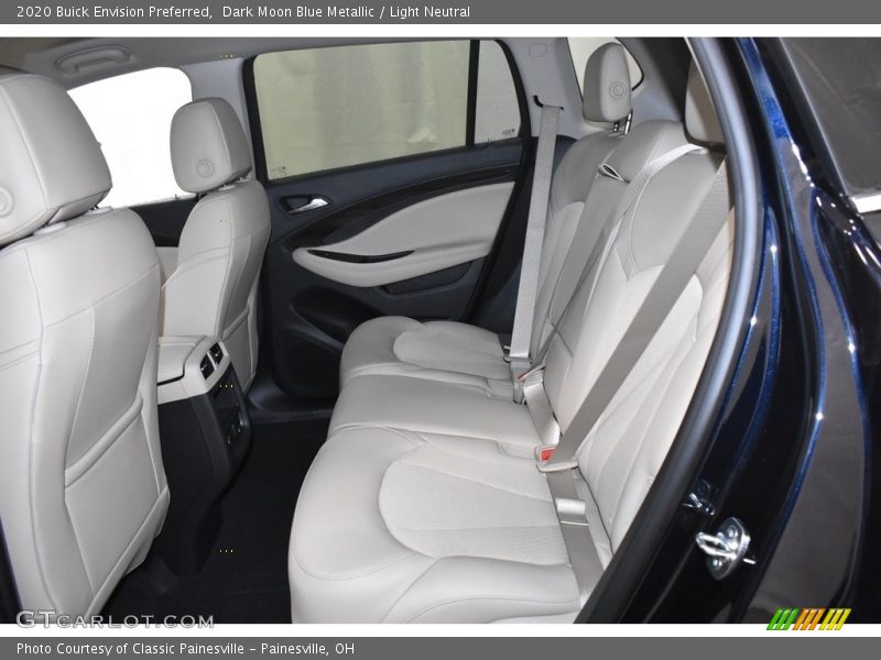 Dark Moon Blue Metallic / Light Neutral 2020 Buick Envision Preferred