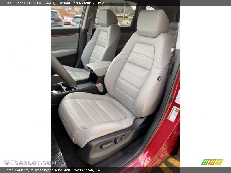 Radiant Red Metallic / Gray 2020 Honda CR-V EX-L AWD
