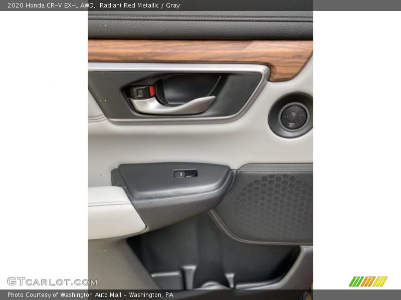 Radiant Red Metallic / Gray 2020 Honda CR-V EX-L AWD