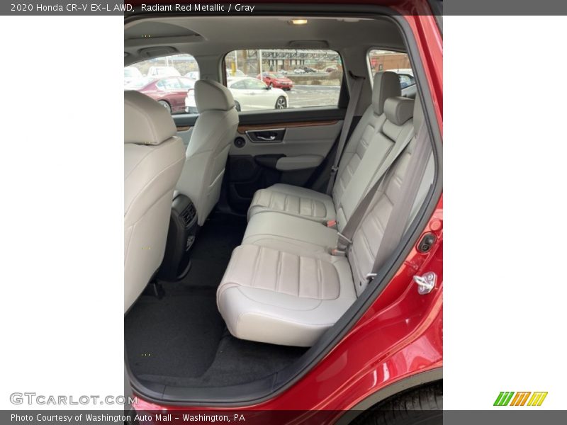 Radiant Red Metallic / Gray 2020 Honda CR-V EX-L AWD