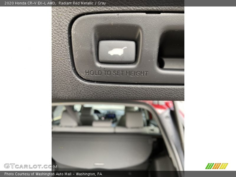 Radiant Red Metallic / Gray 2020 Honda CR-V EX-L AWD