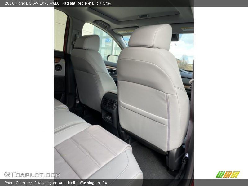 Radiant Red Metallic / Gray 2020 Honda CR-V EX-L AWD
