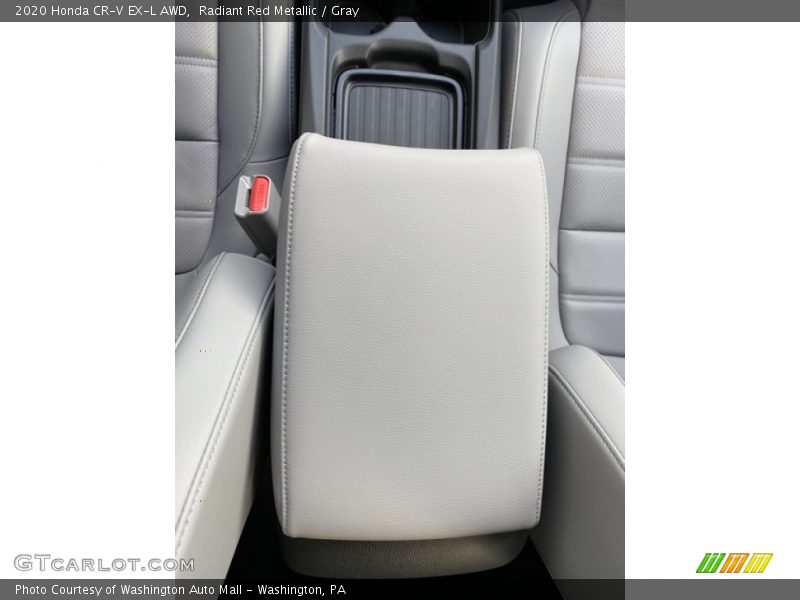 Radiant Red Metallic / Gray 2020 Honda CR-V EX-L AWD