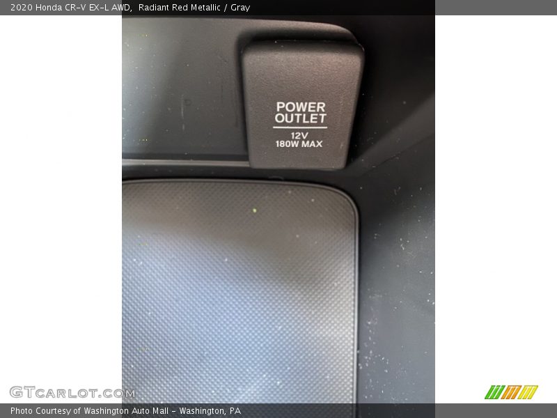 Radiant Red Metallic / Gray 2020 Honda CR-V EX-L AWD