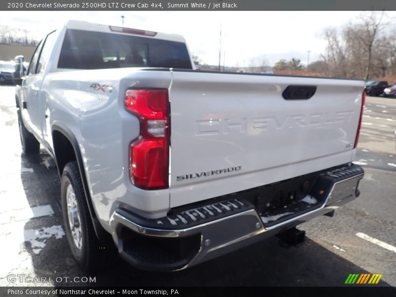 Summit White / Jet Black 2020 Chevrolet Silverado 2500HD LTZ Crew Cab 4x4