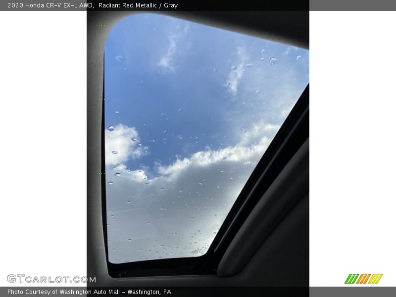 Radiant Red Metallic / Gray 2020 Honda CR-V EX-L AWD
