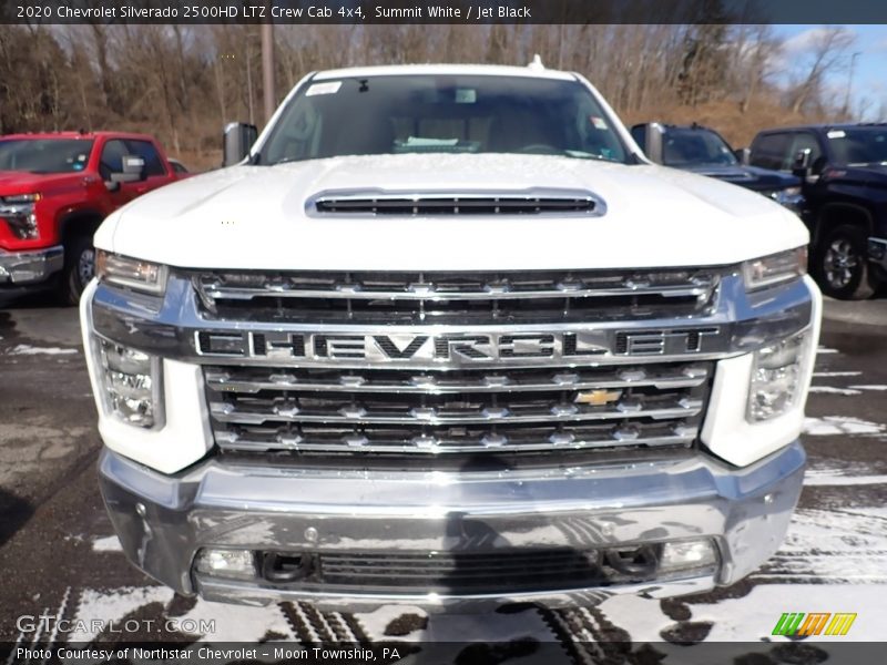 Summit White / Jet Black 2020 Chevrolet Silverado 2500HD LTZ Crew Cab 4x4