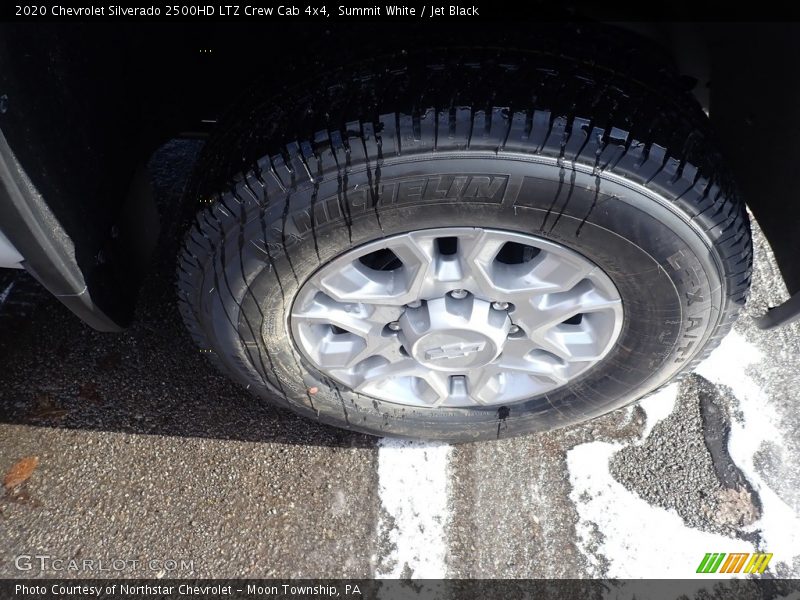 Summit White / Jet Black 2020 Chevrolet Silverado 2500HD LTZ Crew Cab 4x4