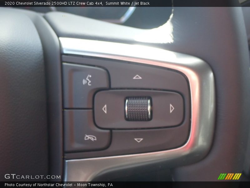 Summit White / Jet Black 2020 Chevrolet Silverado 2500HD LTZ Crew Cab 4x4