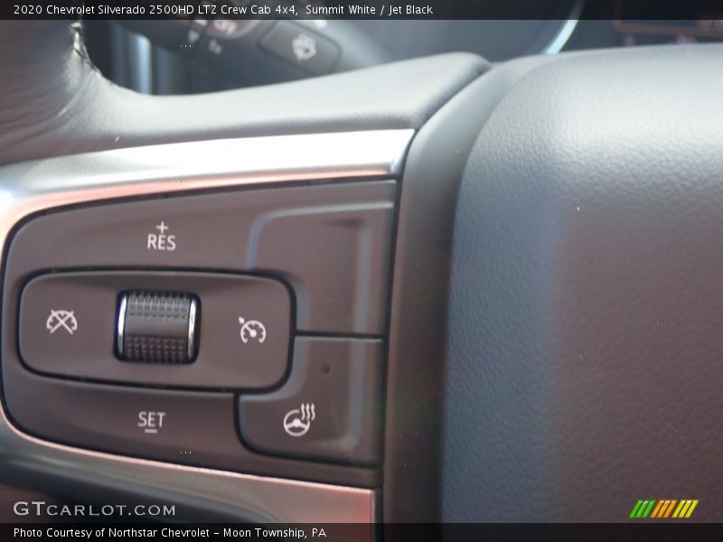 Summit White / Jet Black 2020 Chevrolet Silverado 2500HD LTZ Crew Cab 4x4