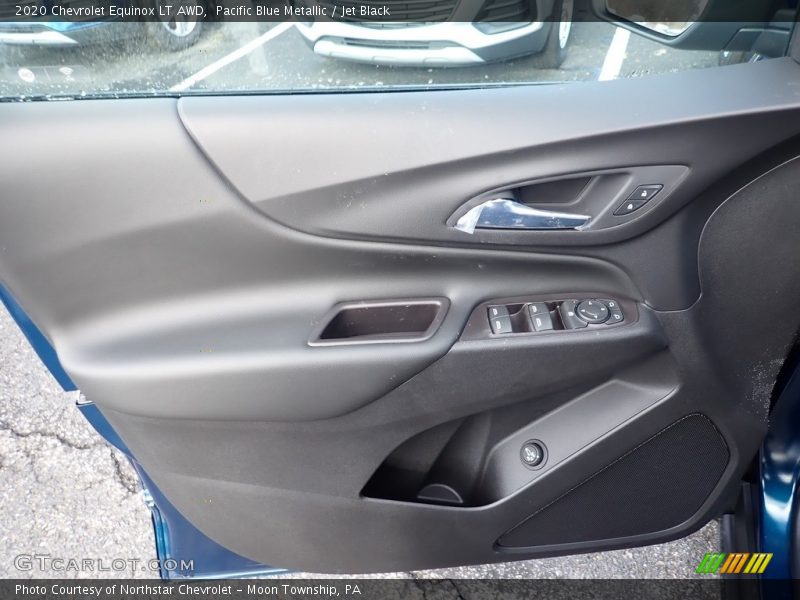 Pacific Blue Metallic / Jet Black 2020 Chevrolet Equinox LT AWD