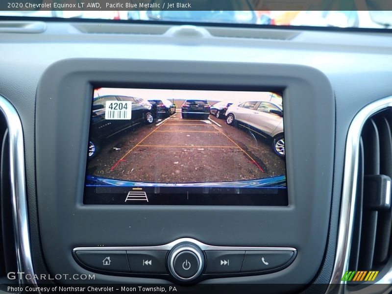 Pacific Blue Metallic / Jet Black 2020 Chevrolet Equinox LT AWD