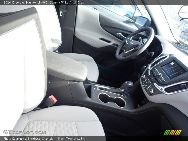 Summit White / Ash Gray 2020 Chevrolet Equinox LS AWD